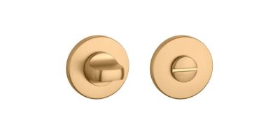 ERA DOORS Розетка APRILE R (slim 7mm) WC - матово златна Допълнителни розетки